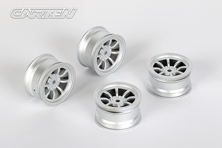 NBA260 8 Spoke Wheel +1mm (Silver)