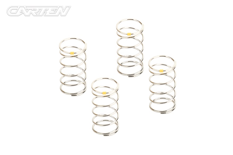 NHA509 T410 Rally Front shock spring14x30-6 1/4N-yellow