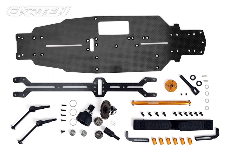 NHA573 T410 M4 Mid-4WD Conversion Kit (For T410FWD)